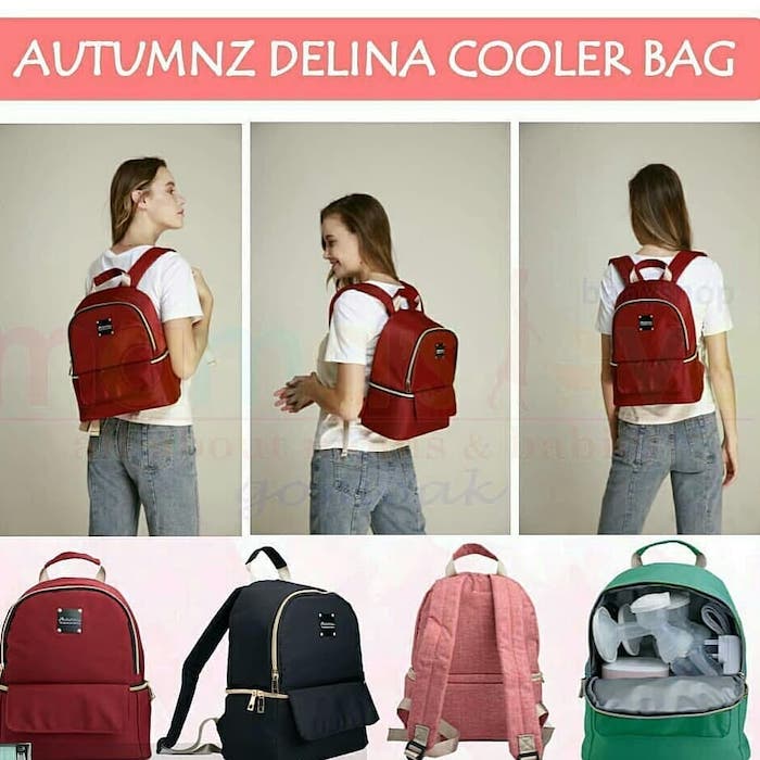 autumnz mommy breastmilk breastpump cooler bag backpack 母乳袋冷藏背包